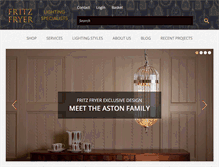 Tablet Screenshot of fritzfryer.co.uk